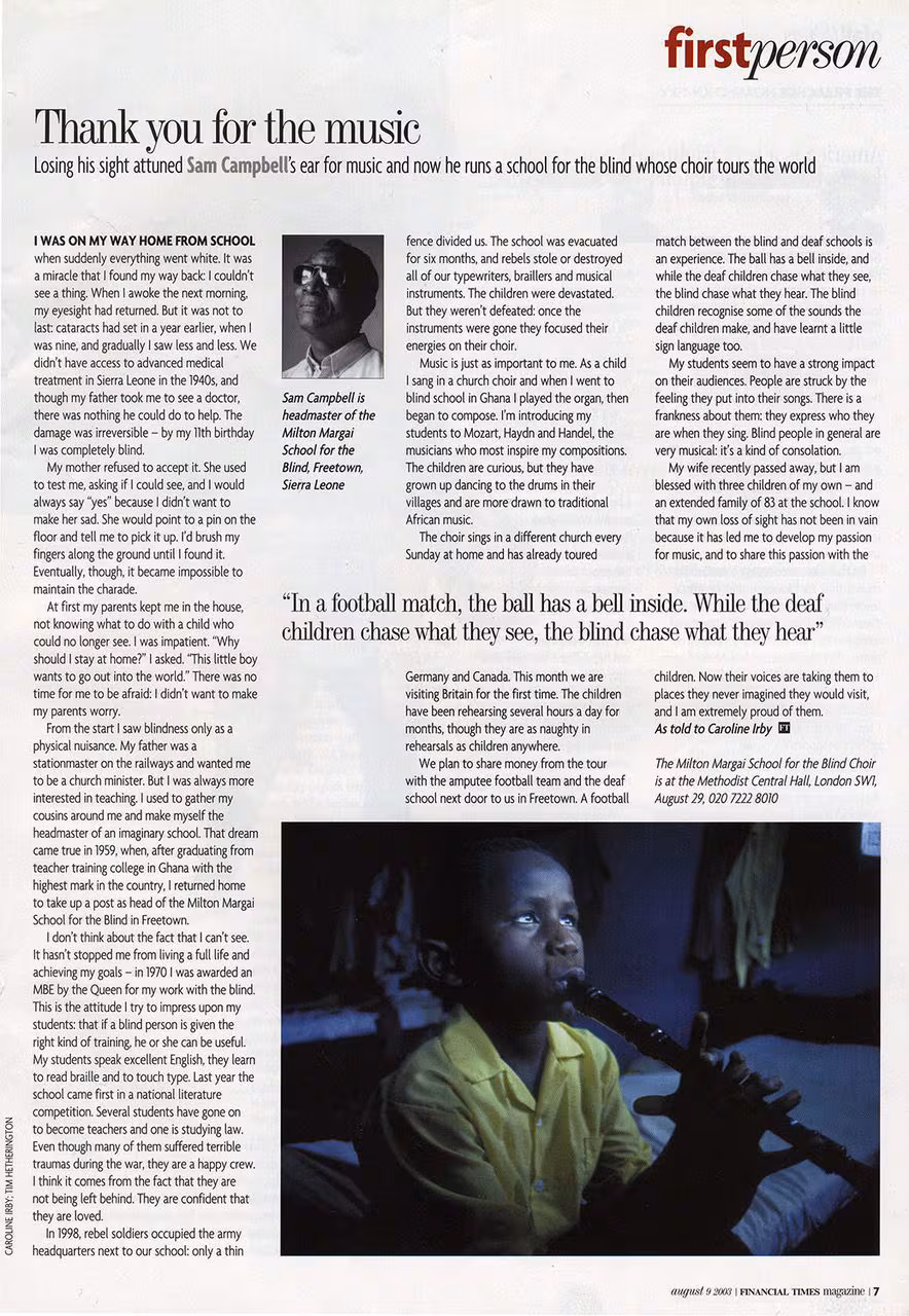 Financial Times Magazine